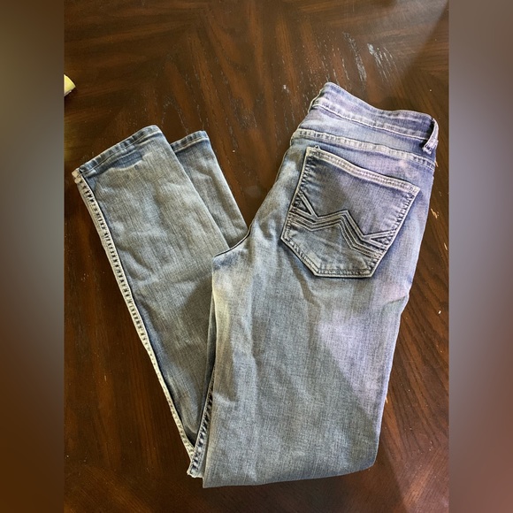 INC INTERNATIONAL CONCEPTS WOMENS LOW RISE BLUE DENIM JEANS 32 X 32 - Picture 2 of 12